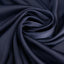 Stretch Silk Satin Navy Blue