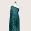 Sequined Beaded Mesh Deep Green