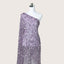 Sequined  Beaded Mesh Lavender