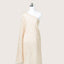 Fringed Italian Silk Blend Decoupe-Peach