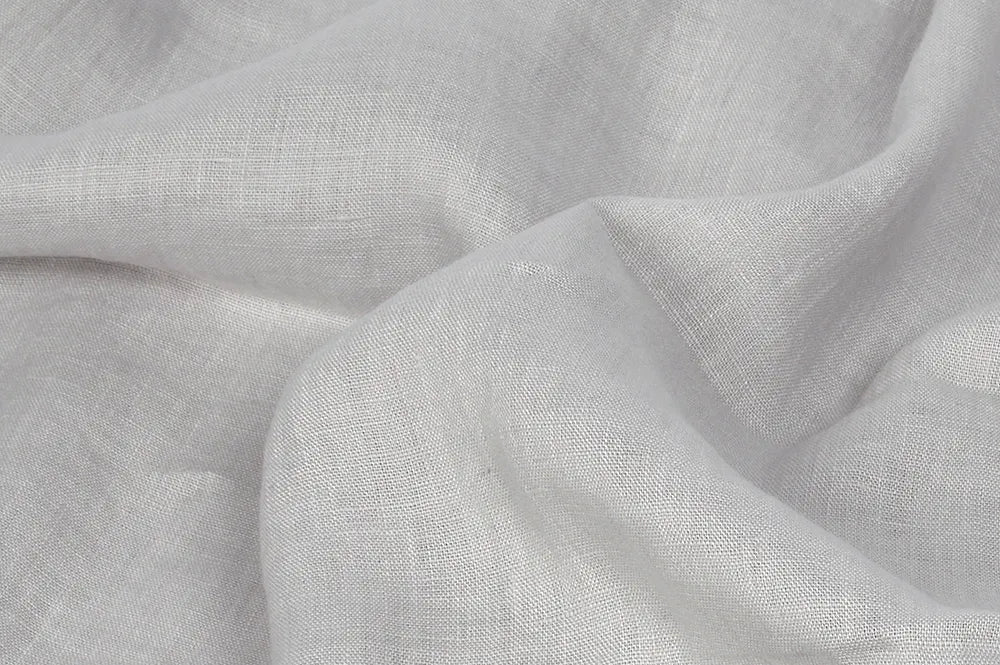 Soft Washed Linen Light Grey – Fabric Couture