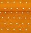 Washed Mustard Linen in White Dots