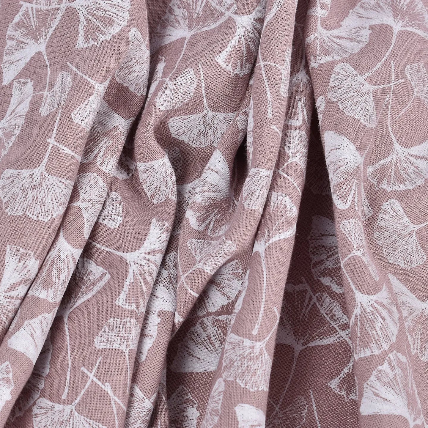 Washed Dusty Rose Linen in Gink-Go – Fabric Couture