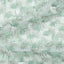 Fringed Italian Silk Blend Decoupe-Mint Green