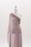 Metallic Jersey Transparent Blushing Bride