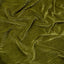 Wavy Crinkled Velour - Woodbine Green - Yvonne Collection