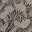 Jacquard Silk Organza - Taupe & Anthracite