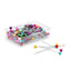 1-1/2" Pearlized Pins, Assorted, 100 pc